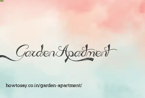 Garden Apartment
