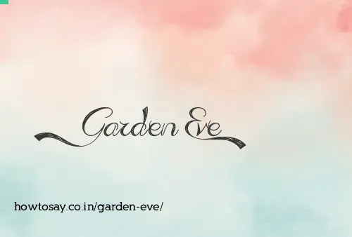 Garden Eve