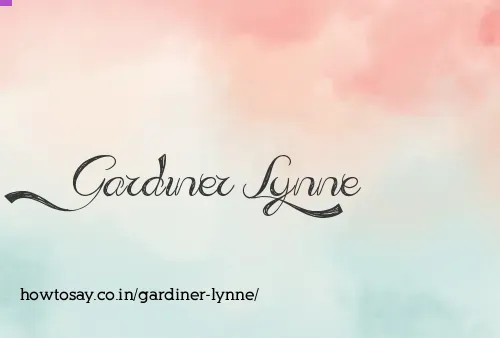 Gardiner Lynne