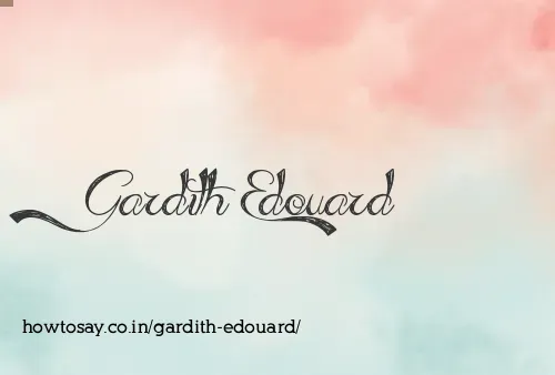 Gardith Edouard