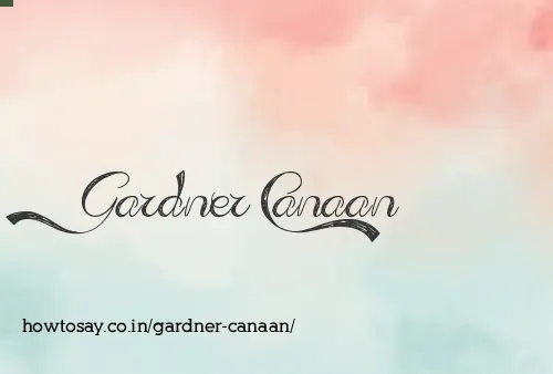 Gardner Canaan