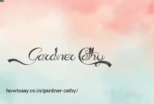 Gardner Cathy