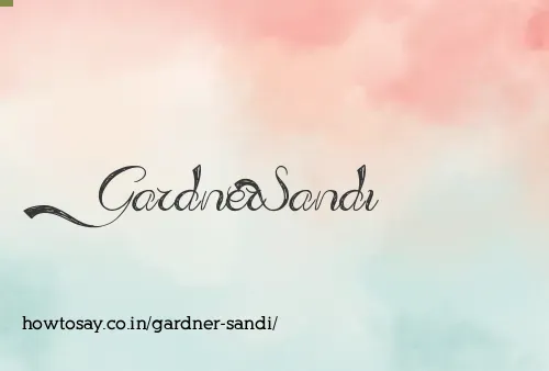 Gardner Sandi