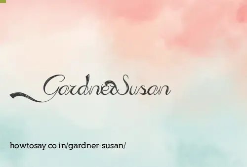 Gardner Susan
