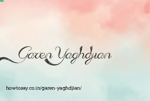Garen Yaghdjian