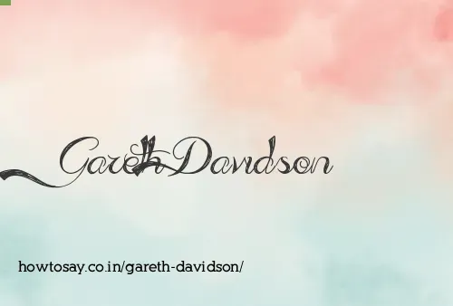 Gareth Davidson