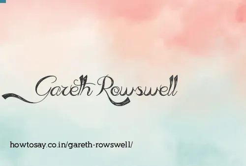 Gareth Rowswell
