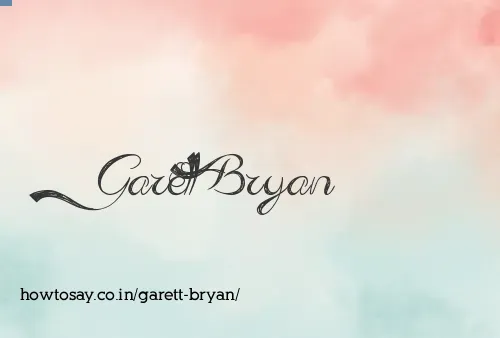 Garett Bryan