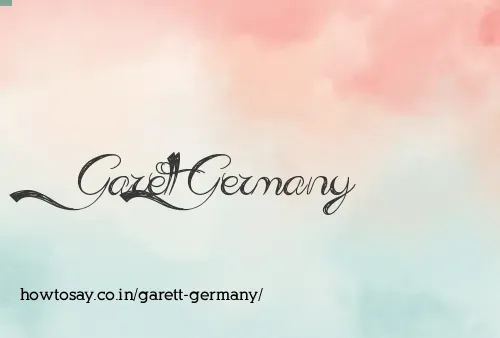 Garett Germany