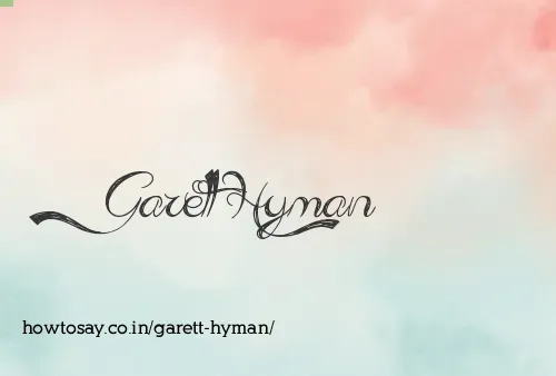 Garett Hyman