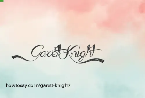 Garett Knight