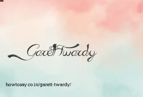Garett Twardy