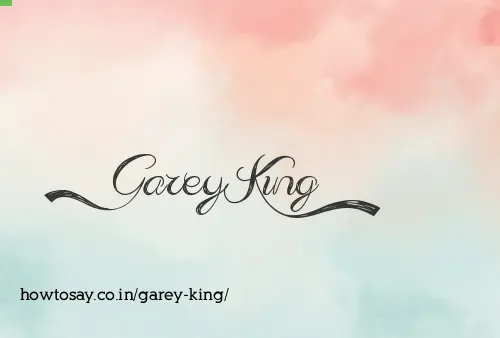 Garey King