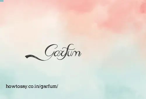 Garfum