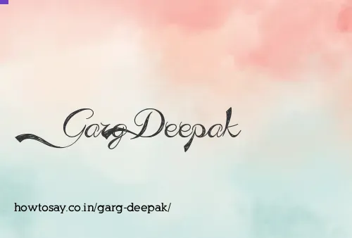 Garg Deepak