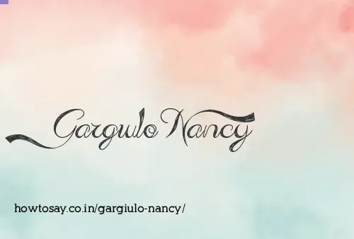 Gargiulo Nancy