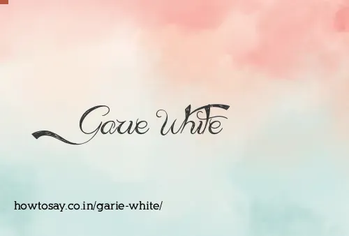 Garie White