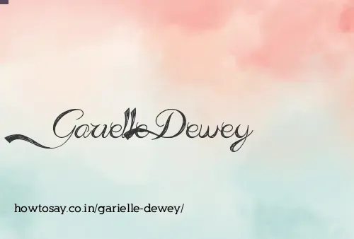Garielle Dewey