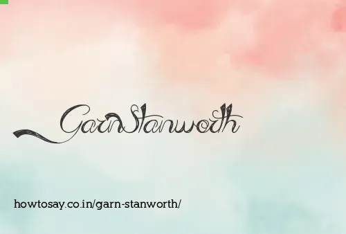 Garn Stanworth