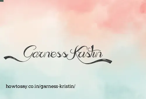 Garness Kristin