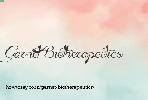 Garnet Biotherapeutics