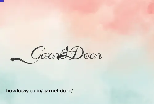 Garnet Dorn