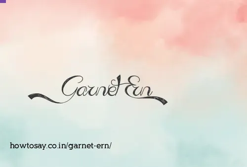 Garnet Ern
