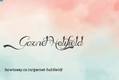 Garnet Holifield