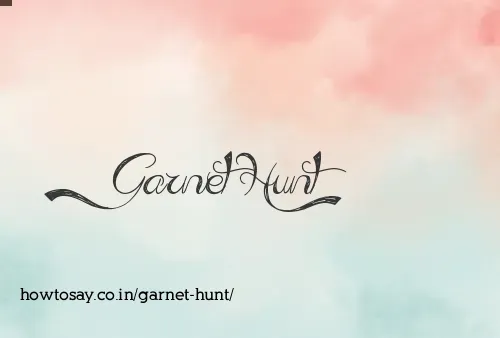 Garnet Hunt
