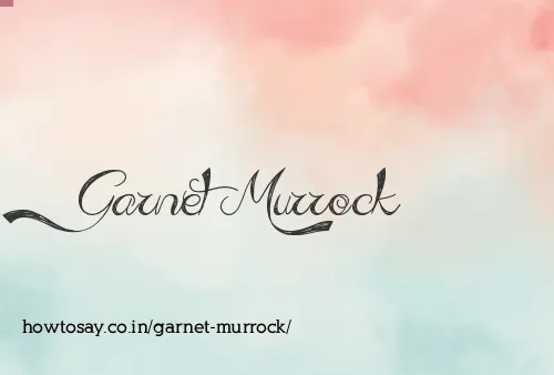 Garnet Murrock