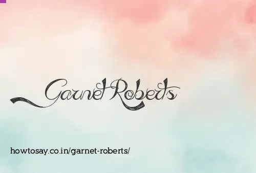 Garnet Roberts