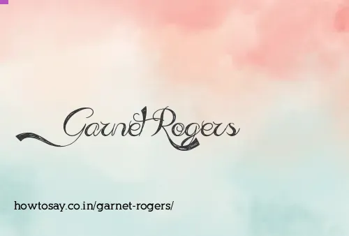 Garnet Rogers
