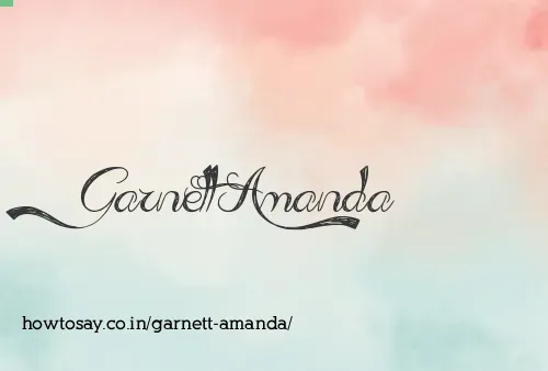 Garnett Amanda