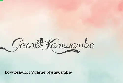 Garnett Kamwambe
