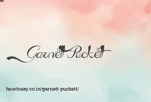 Garnett Puckett
