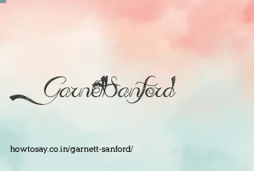 Garnett Sanford