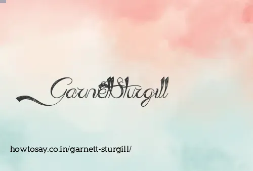 Garnett Sturgill