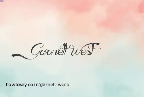 Garnett West