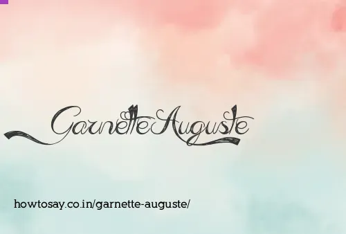 Garnette Auguste