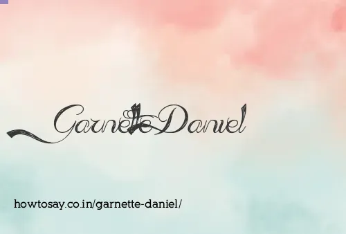 Garnette Daniel