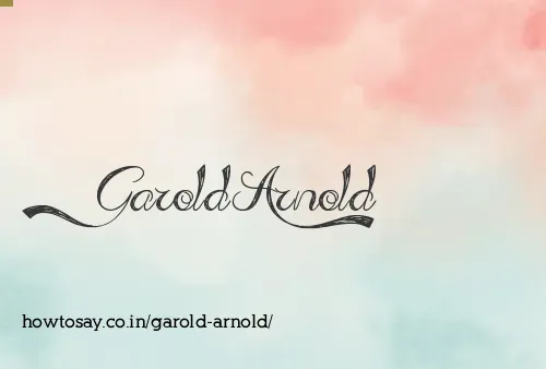 Garold Arnold