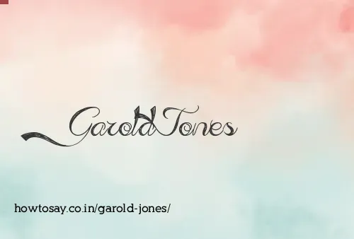 Garold Jones