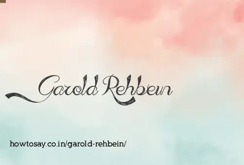 Garold Rehbein
