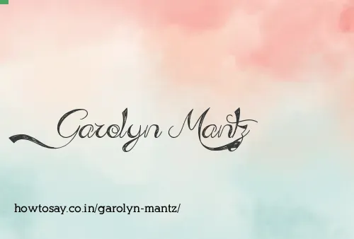 Garolyn Mantz