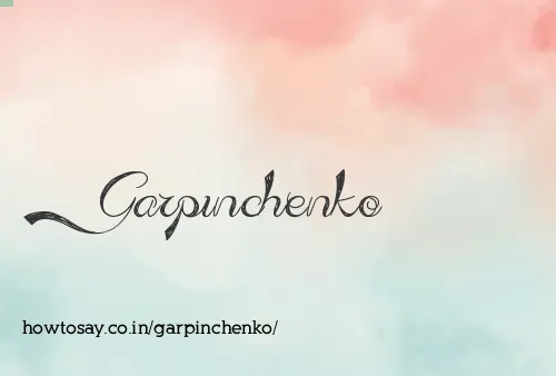 Garpinchenko