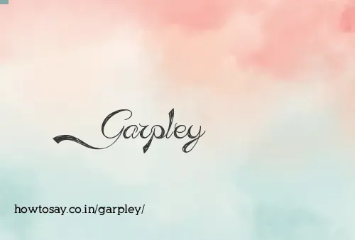 Garpley