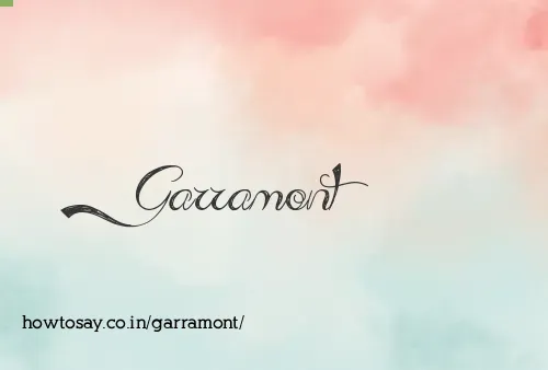 Garramont