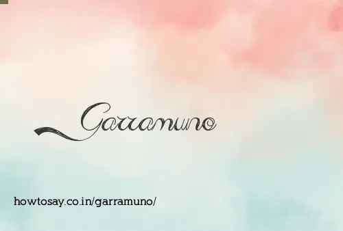Garramuno