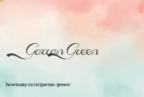 Garran Green