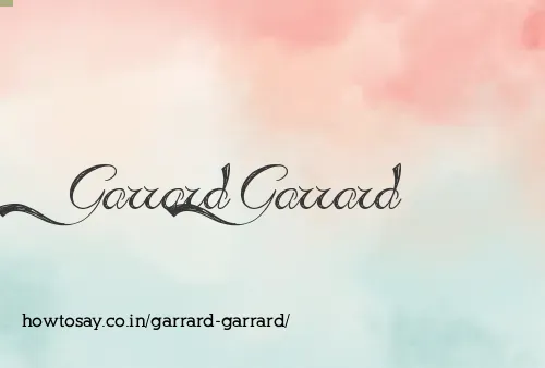 Garrard Garrard